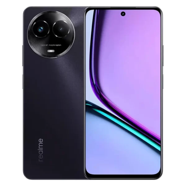 Realme C67 5G with Dark Purple and Sunny Oasis Color options