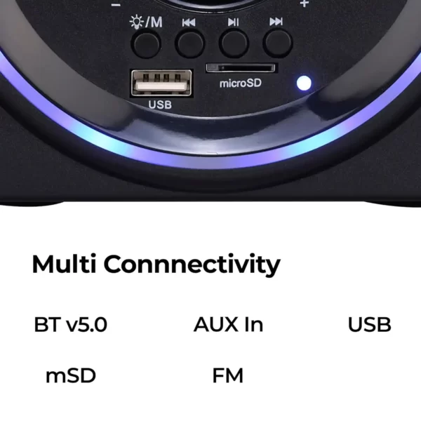 Zebronics ZebPluto 2-2.1 Channel pc computer speakers