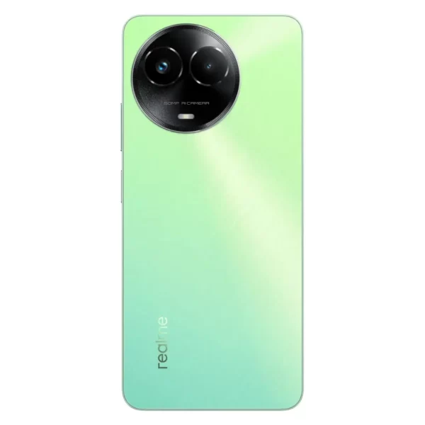 Realme C67 5G with Dark Purple and Sunny Oasis Color options